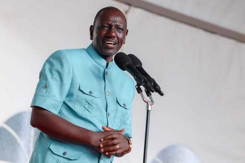 File image of President William Ruto.